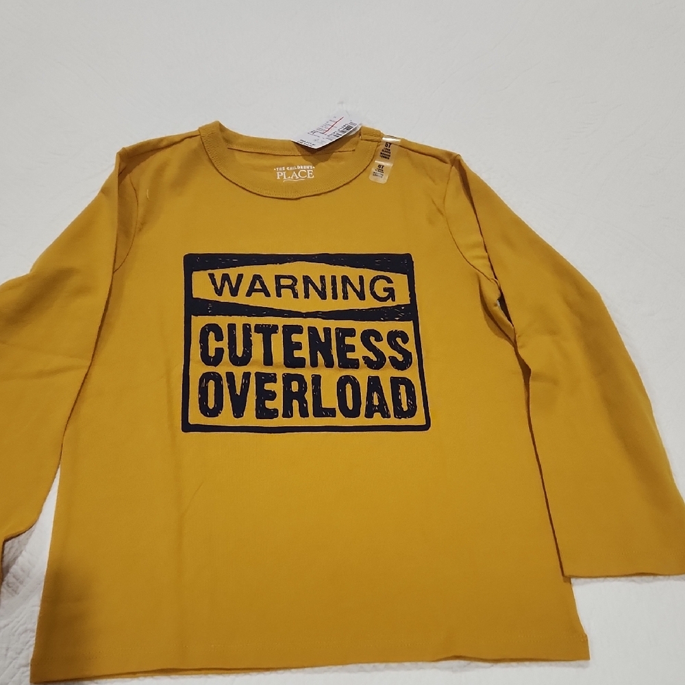 The Children's Place Mustard Long Sleeve Tee